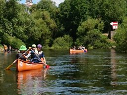 2022 Kanutour auf der Lahn