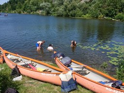 2022 Kanutour auf der Lahn